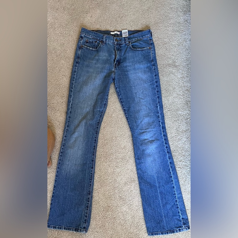 Levi women’s boot cut jeans
